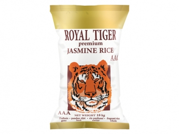 Jasmine Rice (Fragrant Rice) 18kg Royal Tiger